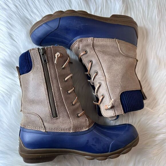 SPERRY TOP SIDER SYREN MISTY Women's Waterproof Duck Fleece Lined Boots Size 8 - Picture 10 of 15